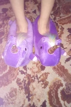Zapatillas de casa de unicornio para mujer, zapatos blancos adorables, pantuflas de animales, unicornio, 2021