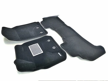

Textile 3D mats euromat3d luxe in the interior for Toyota LC 200 (2012-) with fasteners with a metal sub-spot