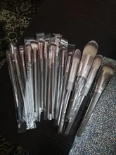 Anmor-Juego de brochas de maquillaje, para base de sombra de ojos, colorete en polvo, delineador de ojos, pestañas, labios, herramienta cosmética, 4-16 Uds.