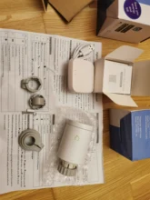 Temperature-Controller Radiator Valve Programmable Thermostatic Actuator Alexa Tuya Zigbee3.0