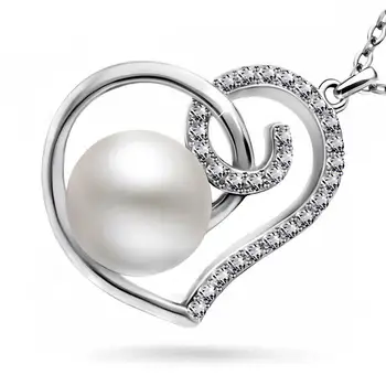 

Sunduk pendant made of silver "heart" with pearls