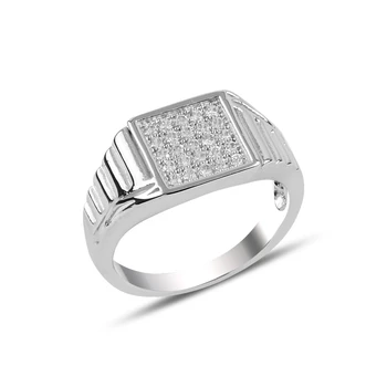 

Silver 925 Sterling Zircon Stone Ring