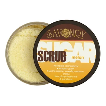

Savonry sugar body scrub melon (with melon extract)