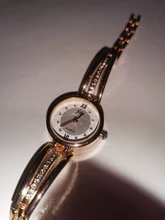 Relojes de marca de lujo con diamantes de imitación para mujer, pulsera de acero inoxidable, relojes de vestir de cuarzo, nuevos