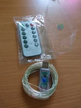 Christmas-Light Timer Decoration Led-String Copper-Wire-Garland Remote-Control Waterproof