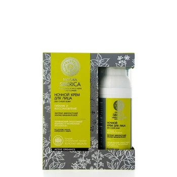 

Natura Siberica night face cream "for dry skin"