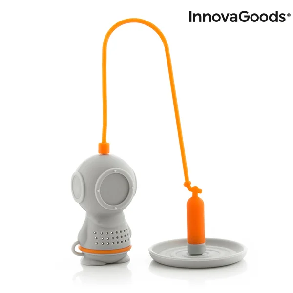 Силиконовый чайный заварочный дайвер · t InnovaGoods