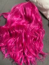 MSIWIGS-Peluca de cabello sintético flequillo lateral para mujer