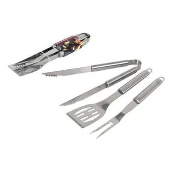 

Barbecue Utensils Algon (3 Pcs) Silver