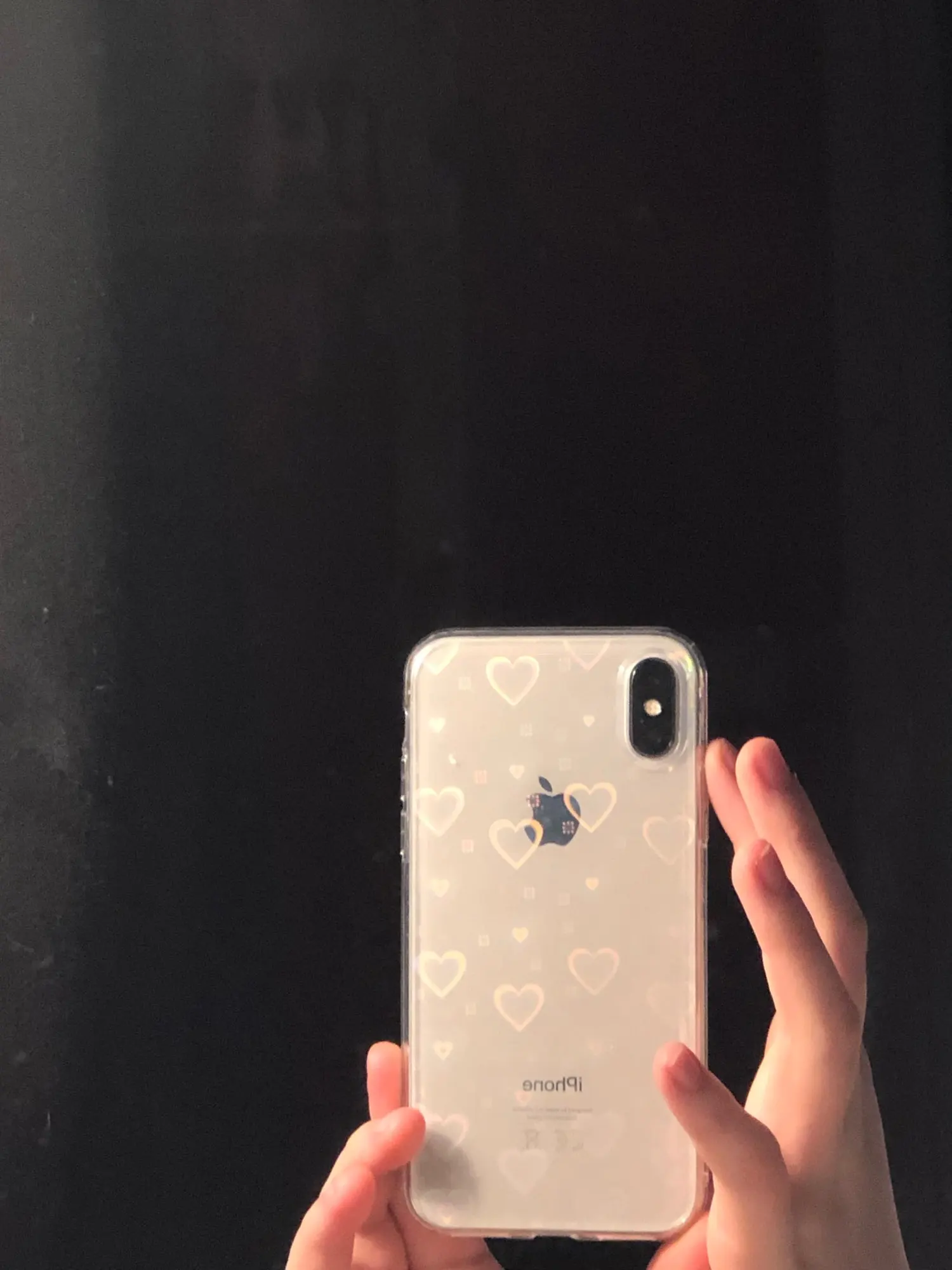 Fashion Gradient Laser Love Heart Pattern Clear Phone Case For Iphone 11 13 12 Pro Max X Xs Xr 7 8 Plus Se Shockproof Back Mobile Phone Cases Covers Aliexpress