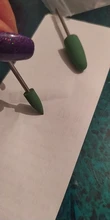 Pulidor de silicona para uñas, herramientas de corte de cutículas, limas de broca, pulidor para máquina eléctrica, 1 Uds.
