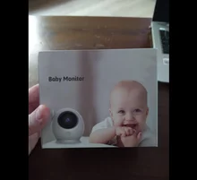 Sailvde-Monitor de bebé con cámara inalámbrica, videovigilancia a Color, seguridad para interiores, teléfono electrónico, alimentación para bebés