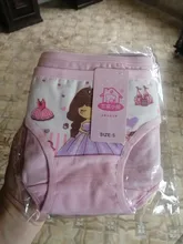 Lote de 4 Uds. De ropa interior para niños, bragas de algodón para niñas, pantalones cortos con diseños de dibujos animados de 2 a 10 años, ZL15