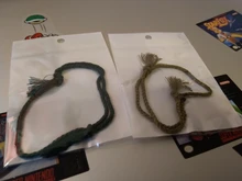 Pulsera de cuerda de algodón tejida hecha a mano para hombres y mujeres, pulseras de hilo con borlas de la amistad