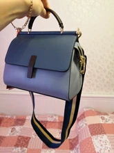 FOXER-Bolso cruzado de cuero auténtico para mujer, bolsa de hombro de gran capacidad para oficina, para Otoño e Invierno