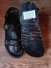 Sandalias de plataforma de cuero genuino para mujer, zapatos de diseñador de lujo a la moda, Sandalias planas, tacones gruesos, tendencia