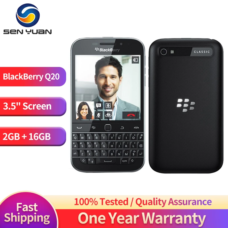 apple refurbished iphone Unlocked BlackBerry Classic Q20 Original 4G Mobile Phone 8MP WIFI 3.5" 16G ROM BlackBerry Q20 Refurbished Smartphone refurbished samsung phones