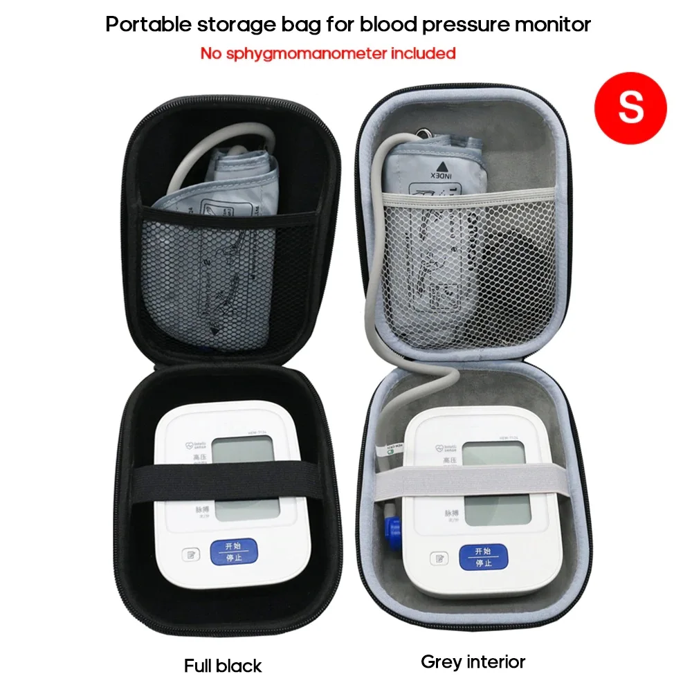 Измеритель артериального давления, тонометр, дорожный защитный чехол для хранения, сумка, портативный жесткий EVA чехол для переноски