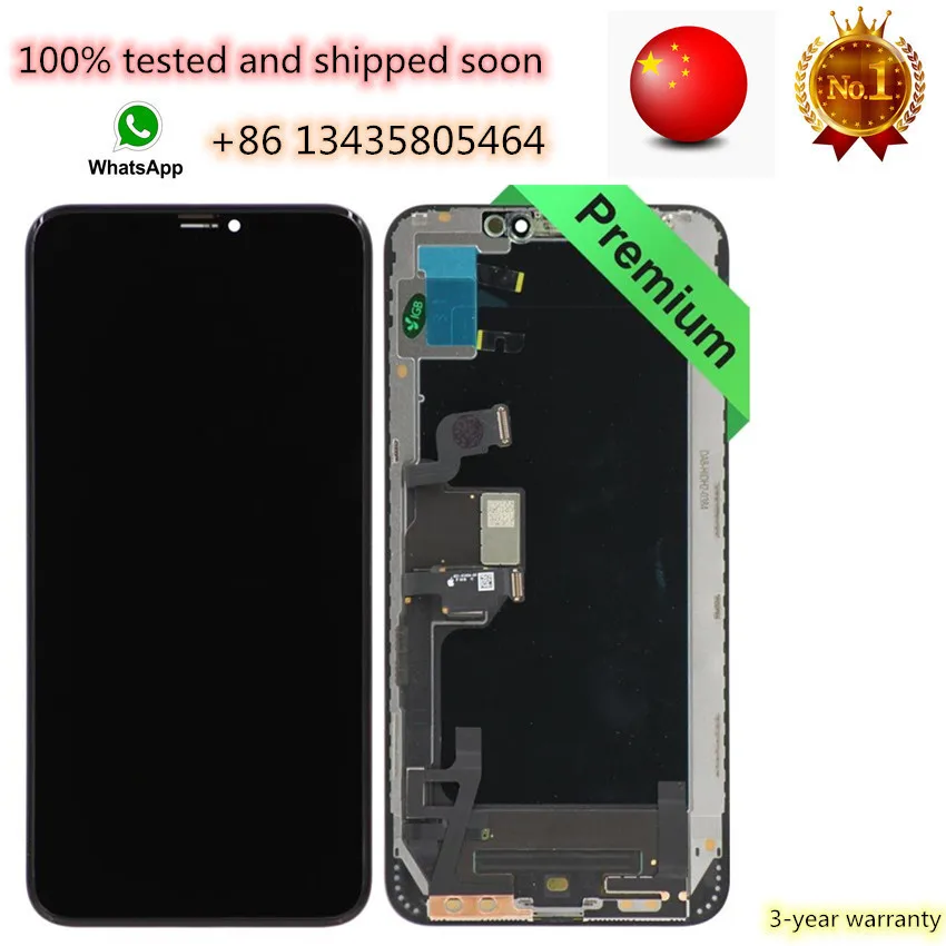 

Free set of tools LCD Display For iPhone X S XR For iPhone XSMAX touch Screen replacement LCD Digitizer Assembly