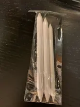 3/6 unids/set mezcla mancha de palo Tortillon boceto arte dibujo blanco carbón Sketcking herramienta de papel de arroz lápiz artista suministros