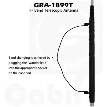 

HF Portable Telescopic Antenna for YAESU FT-817 FT-818 or KX3 Taiwan Made