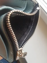 PURDORED-tarjetero delgado de cuero PU Unisex, funda con cremallera para tarjetas de negocios, Mini billetera para tarjetas de crédito, 1 ud.