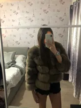 ZADORIN-abrigos de visón de S-3XL para mujer, Top de piel sintética rosa a la moda, prendas de vestir cálidas y gruesas, chaqueta de piel falsa para invierno, 2020