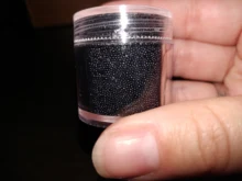 1 Box 0.6-0.8-1MM Caviar Nail Art Bead Rhinestone for Nails Micro Nai Crystal Ball Ball