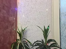 3MX3M LED Curtain Garland on The Window USB String Lights Fairy Festoon Remote Control