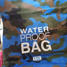 IKSNAIL 2L/5L/10L al aire libre seco bolsa seca impermeable saco flotar bucear plegable bolsas para Rafting en el río océano mochila