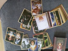 Las cartas del Tarot cubierta juegos inglés versión Tarot tarjeta el espíritu Animal Oracle juego de mesa para fiesta de la Familia Diversión jugando juegos