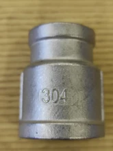 1-1/4-Pipe-Fitting Female-To-Female Connector Thread-Reducer Adpater 304-Stainless-Steel