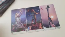 Cartas de Tarot y guía, juego de adivinación del destino, cubierta para fiesta, vacaciones, juegos de mesa