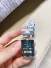 Lentes de contacto de color marrón para visión ocular, graduadas, para miopía, dioptrías, lente cosmética bonita para pupila