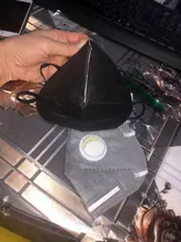 Mascarilla facial KN95 con válvula de respiración, máscara antipolvo con válvula equivalente a FFP2, cerca de FFP3, 1/5/10/20/50/100 Uds.