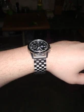 Correa de acero inoxidable para reloj de 18mm, 20mm, 22mm y 24mm para hombre y mujer, banda de Metal sólido cepillado para Gear S3, accesorios para reloj