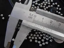 Bola de rodamiento de diámetro de acero inoxidable, suministros de tiro de precisión, Paintball 2mm 3mm 4mm 5mm 6mm 50 Uds. 200 Uds.