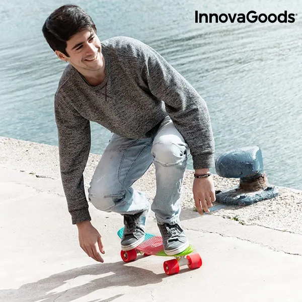 InnovaGoods Mini Cruiser Скейтборд(4 колеса