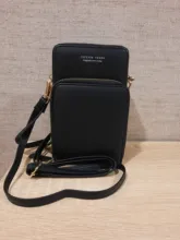 Bolso pequeño de verano para mujer, para uso diario, disponible en diferentes colores, permite llevar el teléfono móvil y cuenta con portatarjetas, envío directo