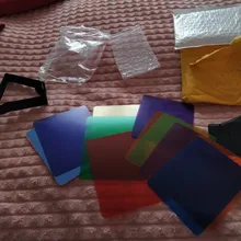 Mini Softbox BALANCE-GEL-FILTER Flash-Diffuser Speedlight Foldable 12pcs-Color Nikon/sony