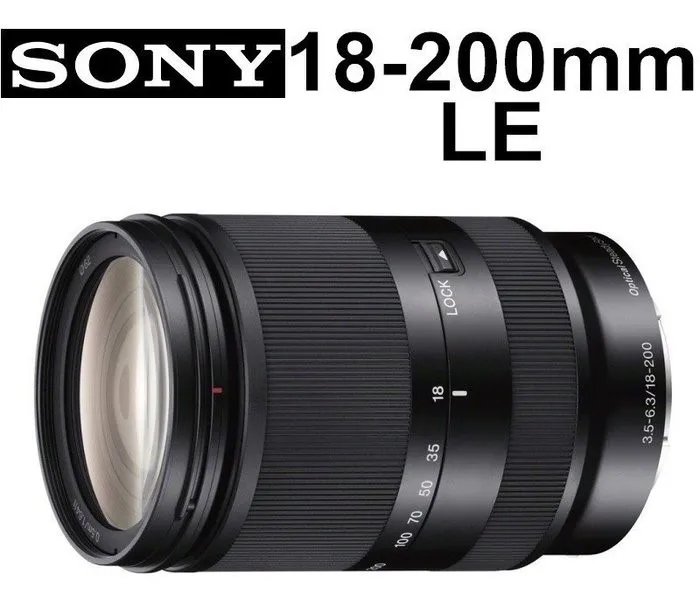 Новый зум-объектив Sony SEL18200LE 18-200 мм f/3 5-6 3 OSS LE | Электроника