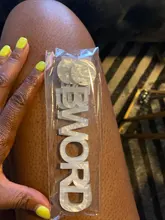 Pendientes de nombre Vertical personalizados para mujer, aretes con nombre personalizado, láser acrílico, bricolaje, joyería de letras C10