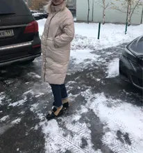 Down-Jacket Coat Yellow Winter Women Outerwear Snow FTLZZ Warm Blue Long 90%White-Duck-Down