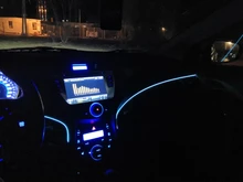 Atmosphere-Lamp Decorative Console Cold-Light-Line Car-Interior-Accessories Dash-Board