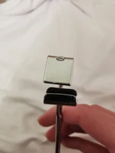 Mini aplicador rizador de pestañas, herramienta de maquillaje, rizador de pestañas de acero inoxidable, rizado Natural, 1 ud.
