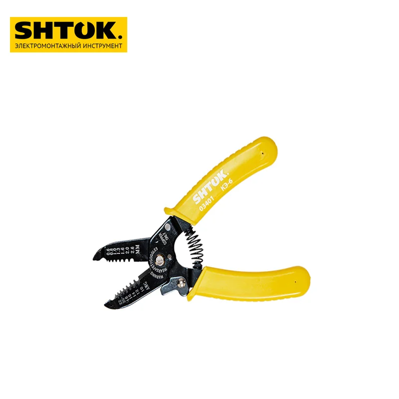 03401 Клещи электромонтажные SHTOK KЭ-6
