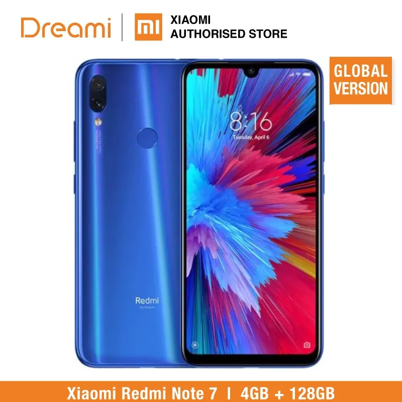 Xiaomi redmi note 7 公式グローバル バージョン Blue