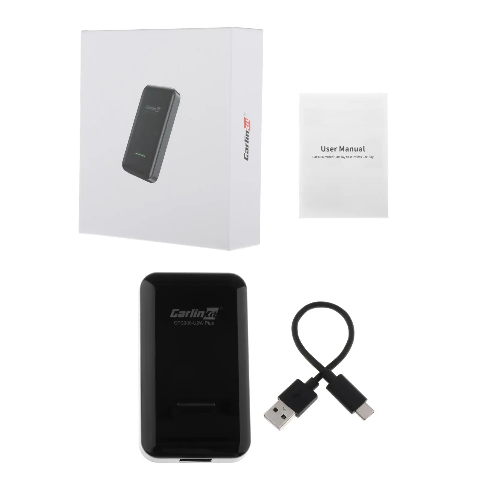 Wireless Adapter 2.0 Wired to Wireless Compatible with Factory Cars Audi for Porsche for Volvo Wireless Dongle