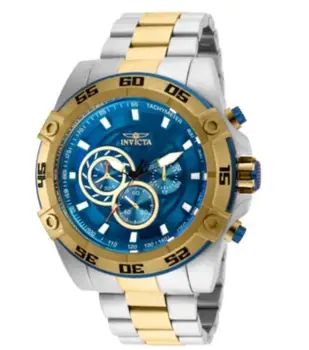 Invicta Speedway Chrono Blue 52mm 25538 Men Wristwatch clock