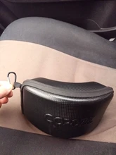 COPOZZ-Gafas de esquí con funda y lente amarilla, lentes de esquí esféricas antivaho, para esquiar, para hombre y mujer, gafas de nieve + lente + caja